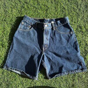 Vintage Levis 550 Jeans Shorts Size 32 JR 11 Relaxed Fit Denim Mid-Rise USA Made
